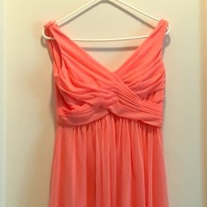 David’s bridal size 8 bridesmaid dress worn once